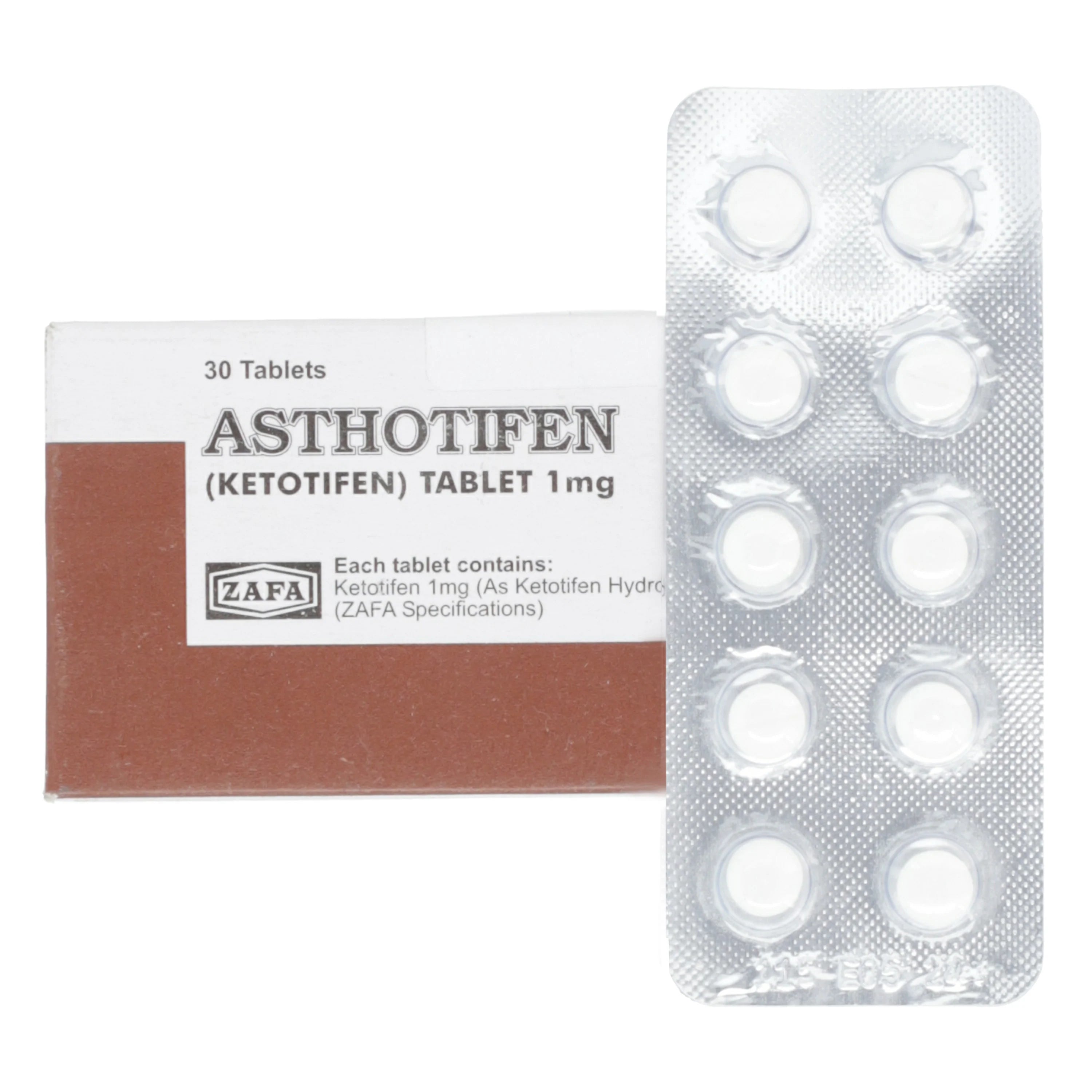 Asthotifen (1Mg) 30 Tablets