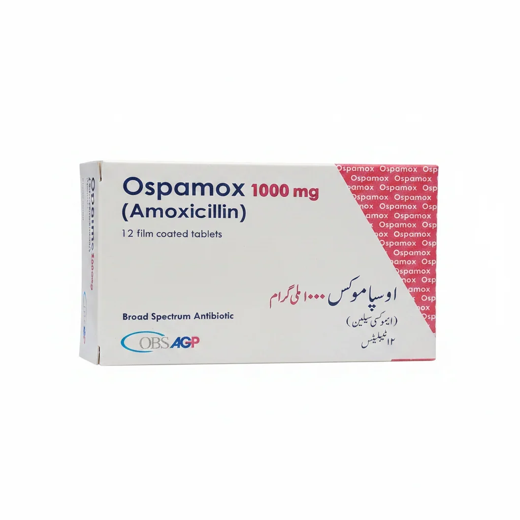 Ospamox (1000Mg) 12 Tablets