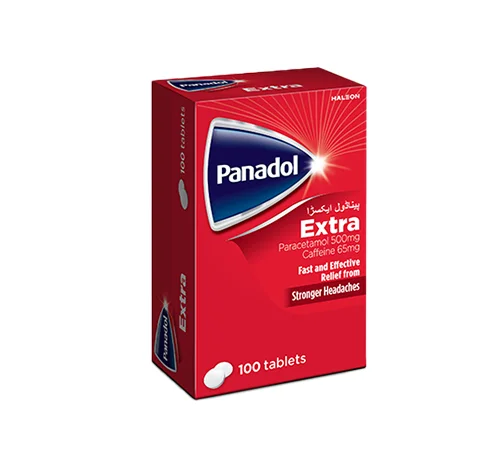 Panadol Extra (500/65Mg) 100 Tablets