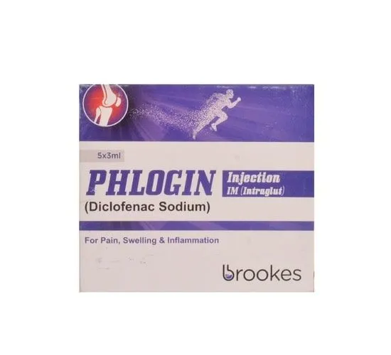 Phlogin (75Mg/3Ml) 5 Ampoule Injections