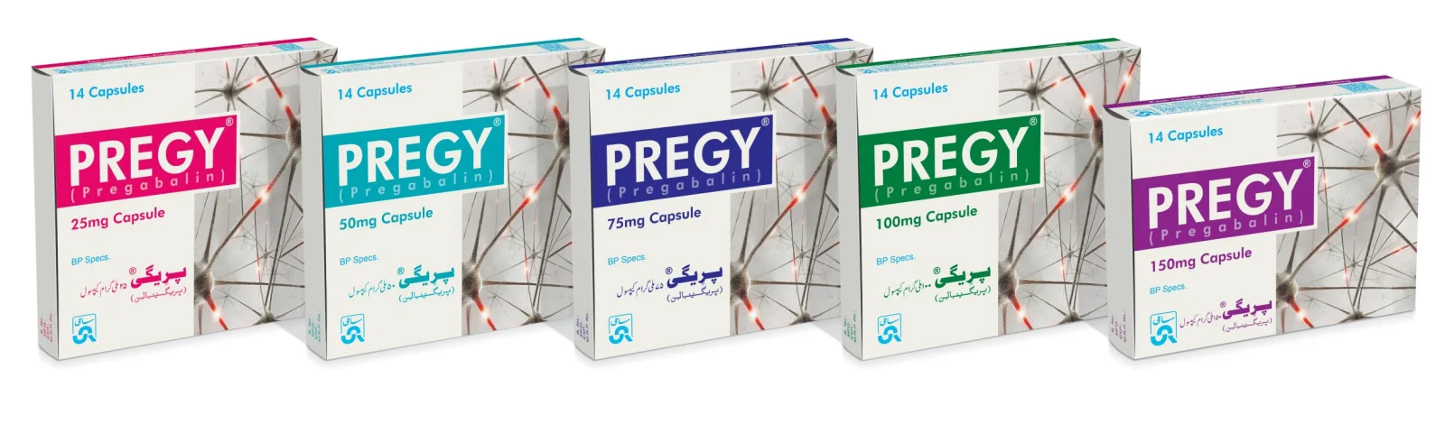 Pregy (100Mg) 14 Capsules