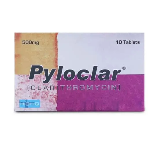 Pyloclar (500Mg) 10 Tablets