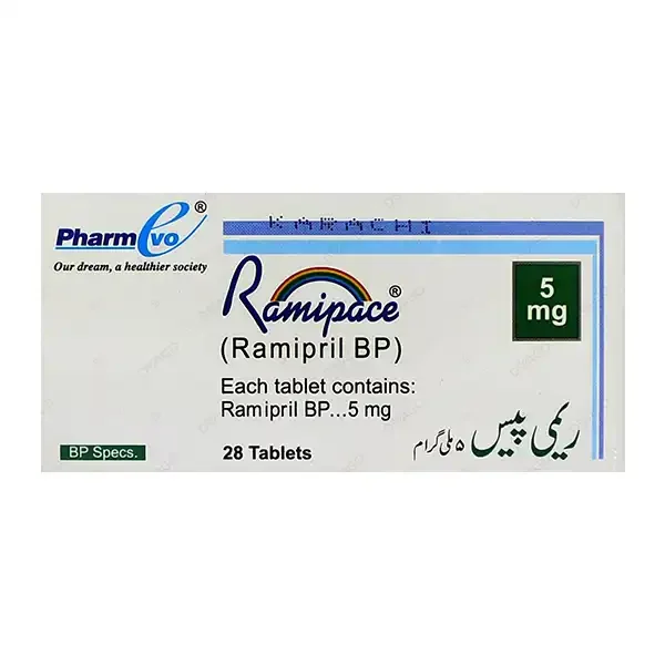 Ramipace (5Mg) 28 Tablets