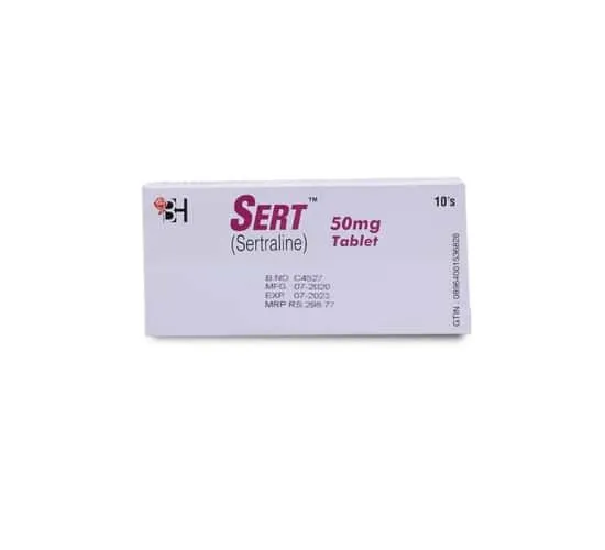 Sert (50Mg) 10 Tablets