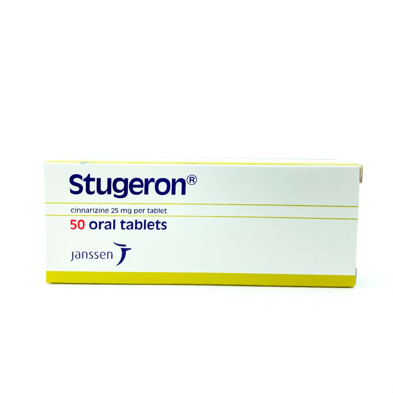 Stugeron (25Mg) 50 Tablets