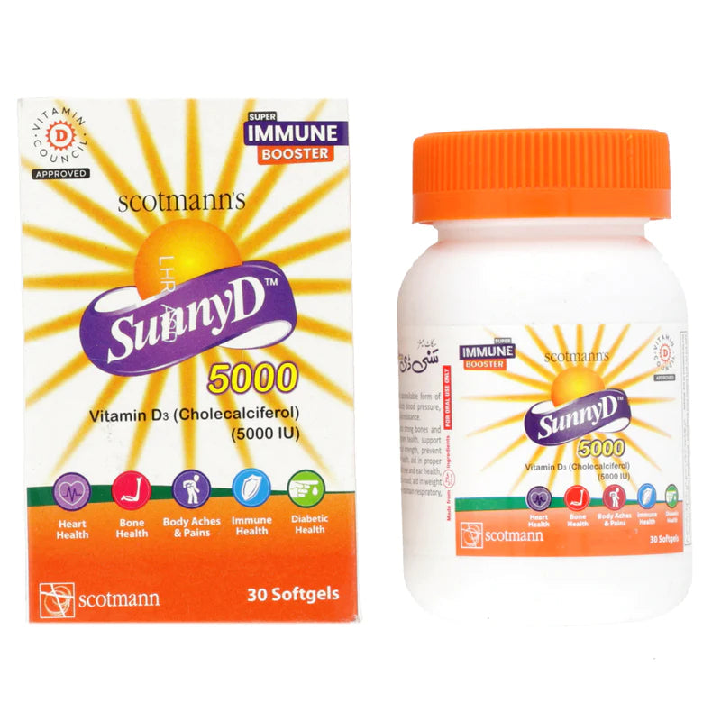 Sunny D (5000Iu) 30 Capsules